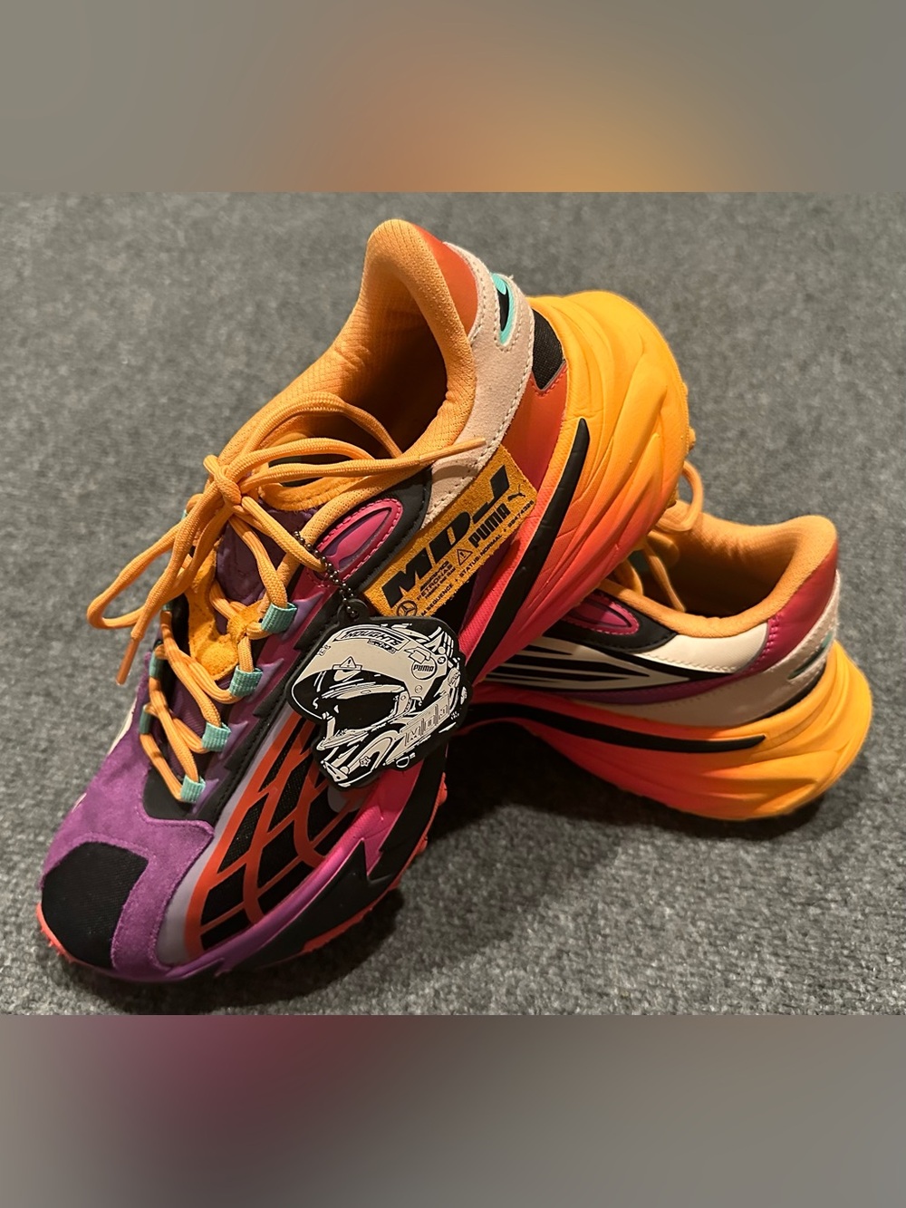 Puma Mercedes-AMG Petronas F1 x Mad Dog Jones x Puma Spirex’Miami’ Sneaker Sz 10